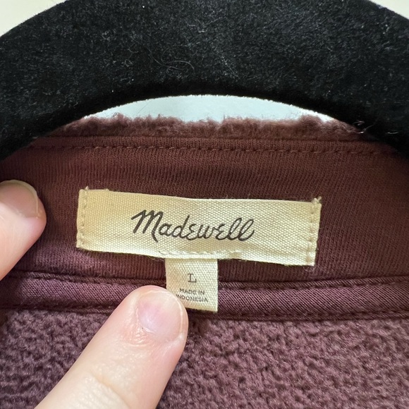 Madewell Rich Burgundy Knit Sweater - Picture 8 of 8